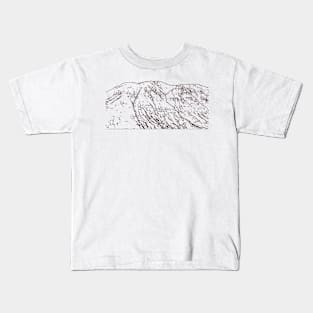 Ben Nevis Scotland design Kids T-Shirt